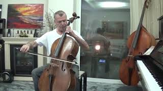 Leit it be - Beatles. (cover) Sokratis Kanas (cello) at Home