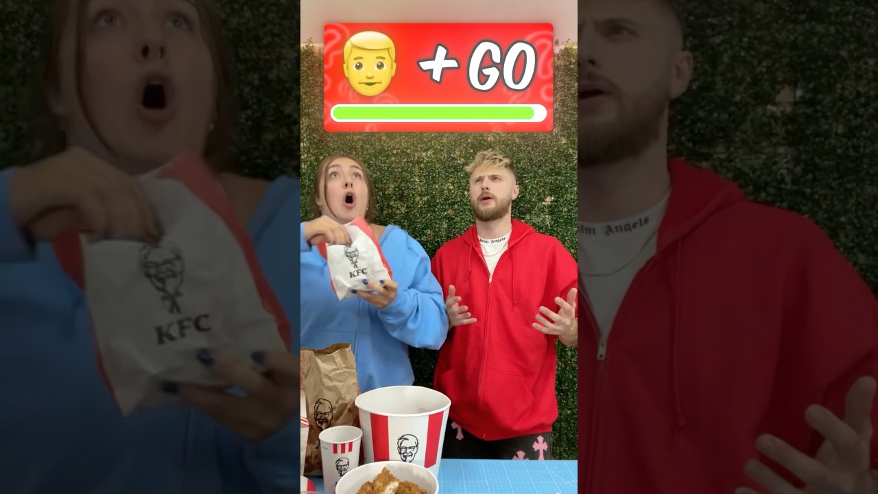 SHE LOVES KFC (Guess the Emoji Challenge) #Shorts