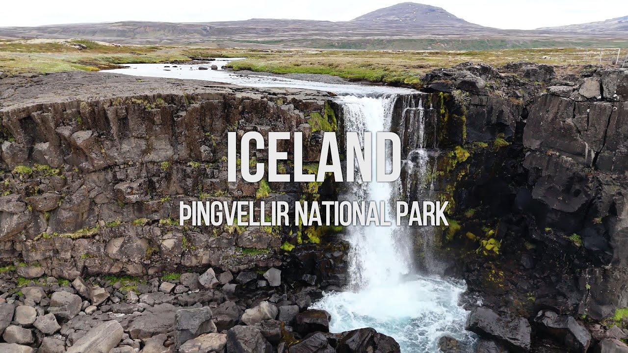 Iceland Þingvellir National Park (Thingvellir  National Park) – Unique View of the Almannagjá Canyon