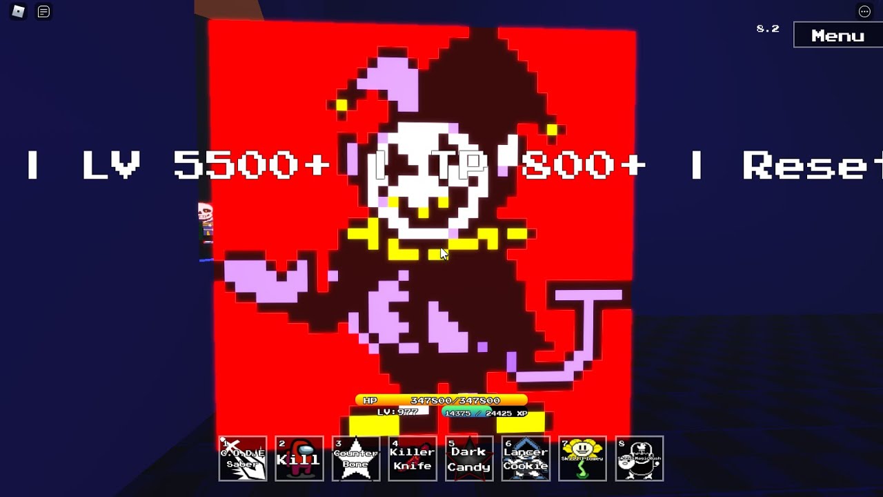 Jevil finally got rekt lololollol [Unwavering soul] - YouTube