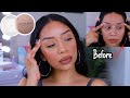 HOW TO USE ANASTASIA BEVERLY HILLS BROW FREEZE ON THIN & SPARSE EYEBROWS