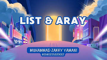 Belajar List & Array! Cara Simpan Banyak Data di Scratch & Python (Replit)
