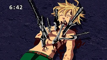O que acontece com Elizabeth e Meliodas?