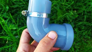 МОЩНАЯ ИДЕЯ из канализационной трубы для болгарки! Самоделка своими руками! видео