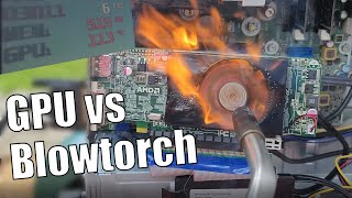 Can you GAME on a BURNING GRAPHICS CARD?