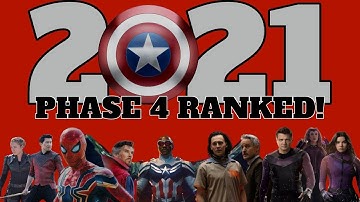 Ranking Every MCU Phase 4 Project in 2021!