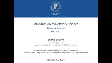 Lecture1. Introduction to Network Science.