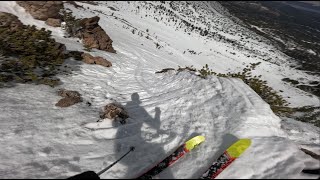 high speed and backflip fails at mammoth in the spring sun