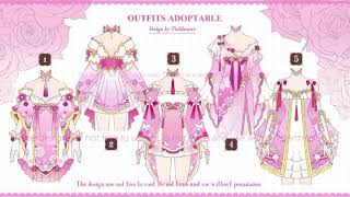 Pink flower stage dress (Deviantart ver.) πππ πΈπΊπΈπΌ