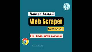 How to Install Web Scraper Extension | No Code Web Scraper #shorts #shortsfeed #shortfeed