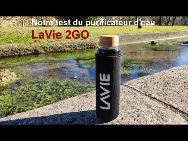 Test du purificateur d'eau LaVie 2GO de Solable 