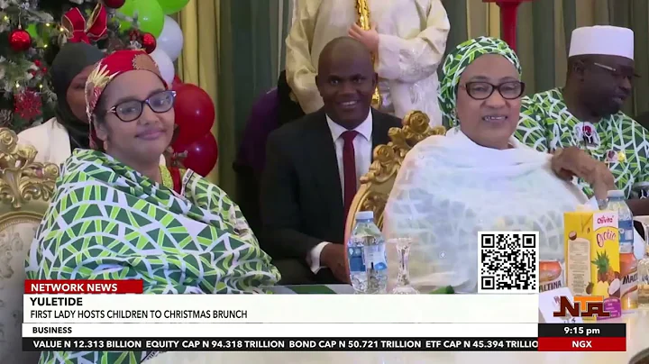 "First Lady Oluremi Tinubu Hosts Annual Children’s Christmas Brunch"