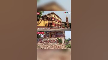 Hậu quả động đất quá nặng nề. Cầu mong cho tất cả mọi người đều được bình an 🙏🏻