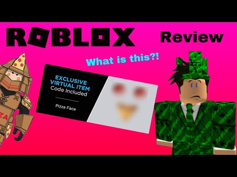 Roblox Loyal Pizza Warrior Pizza Face *Code Only Messaged* Avatar Accessory  191726004042