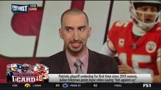 Cris & Nick React Patriots Playoff Underdog For First Time Since 2013 Season - First Things First