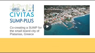 Interviews on sustainable mobility activities in Platanias (Greece) within the SUMP-PLUS project