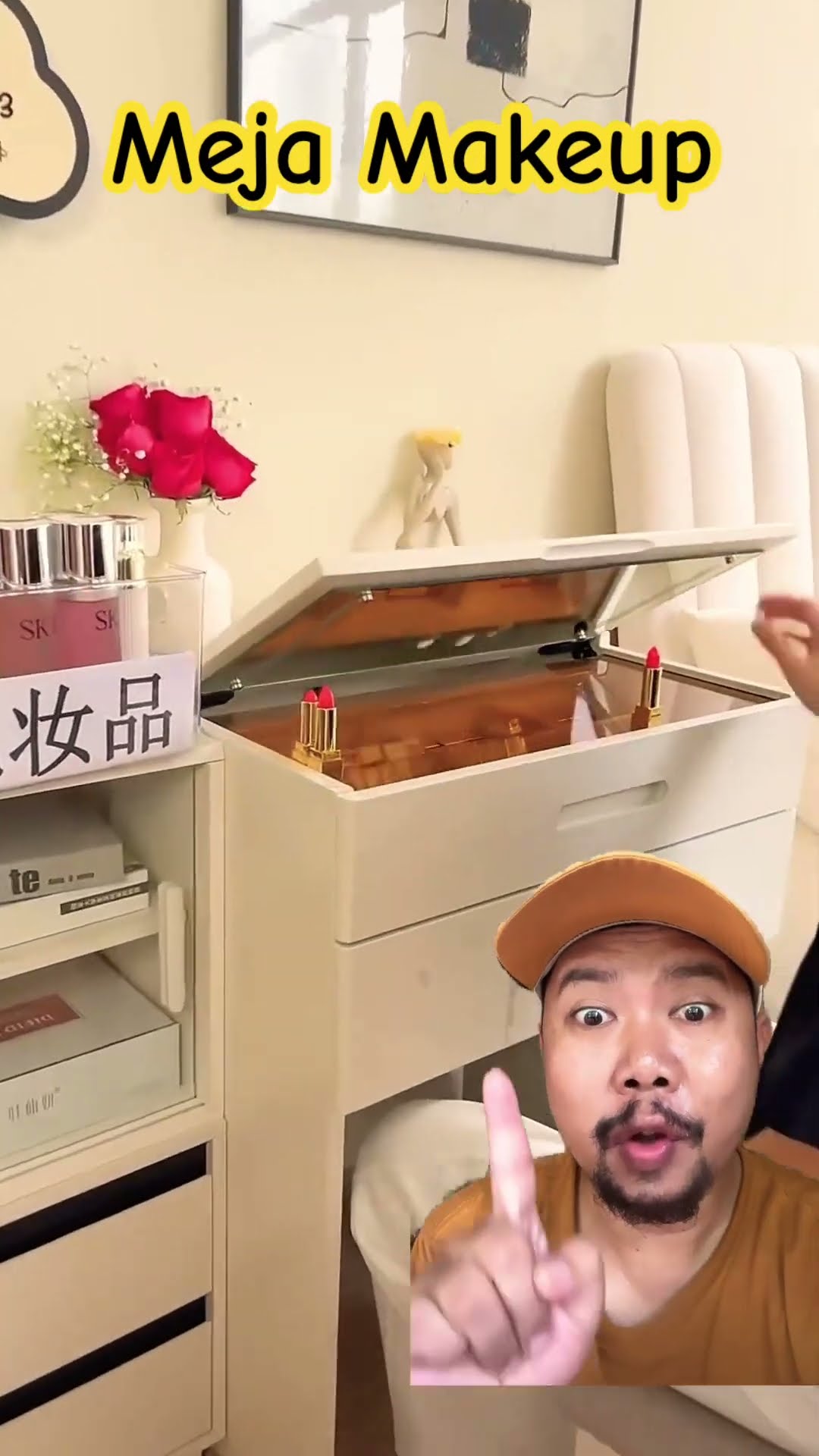 MEJA MAKEUP AESTHETIC KEREN!!?? #shortsfeed #shorts #shortsviral #makeup