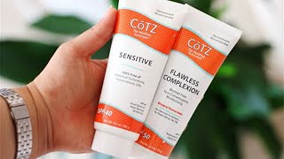COTZ *The Healthier Sunscreen* REVIEW | Face Natural Tinted, Sensitive & Flawless Complexion Wealth