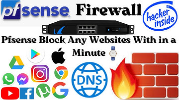 Pfsense Block Any Websites With in a Minute | How do I block a website using DNS? | Block Facebook.