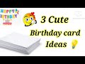 Beautiful Birthday card making ideas/Handmade cards for birthday/Diy Birthday greeting cards/Cards