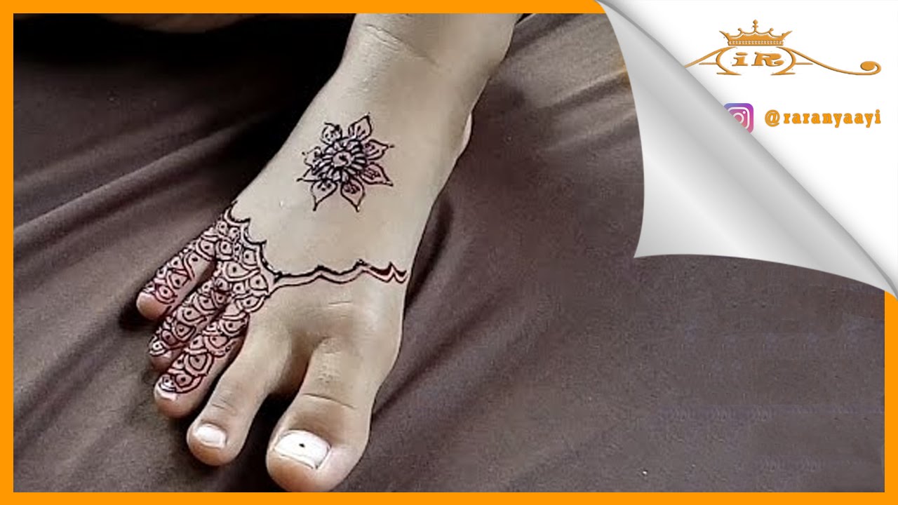  Gambar  Henna  Di  Kaki Yg Simple  Kata Kata Bijak