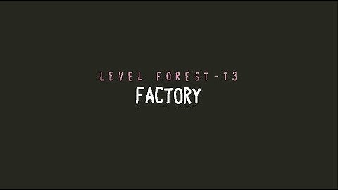 Baba is You - Deep Forest Level 13 - Factory Solution