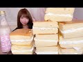 【大食い】生クリーム台湾カステラ【もえあず】