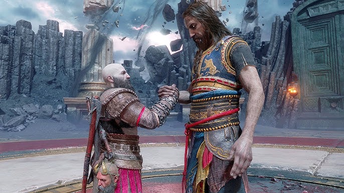 God Of War Ragnarok Valhalla – Kratos Uses The Blade of Olympus #gamin, God Of War