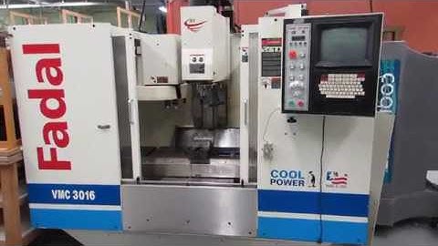 Fadal VMC3016HT 4-Axis CNC Vertical Machining Center w/VH-65 Rotary Table