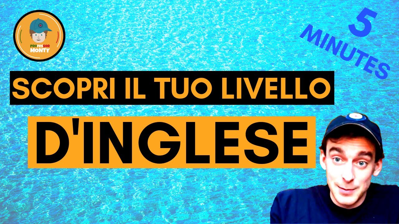 DETERMINA IL TUO LIVELLO D'INGLESE IN 5 MINUTI! WORD GAME! - YouTube
