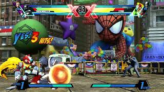 Request:Taskmaster/Hawkeye/Trish Arcade Mode|ULTIMATE MARVEL VS. CAPCOM 3