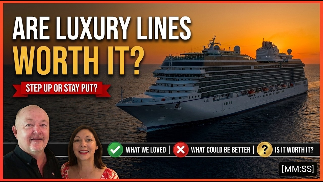 The Pros and Cons Of Stepping Up To A Luxury Cruise Line