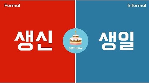 Learn Korean Vocabulary - Formal vs Informal Words