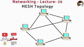 Computer Networking Lecture 26 | What is MESH Topology | Computer Networking Cyber Pashto