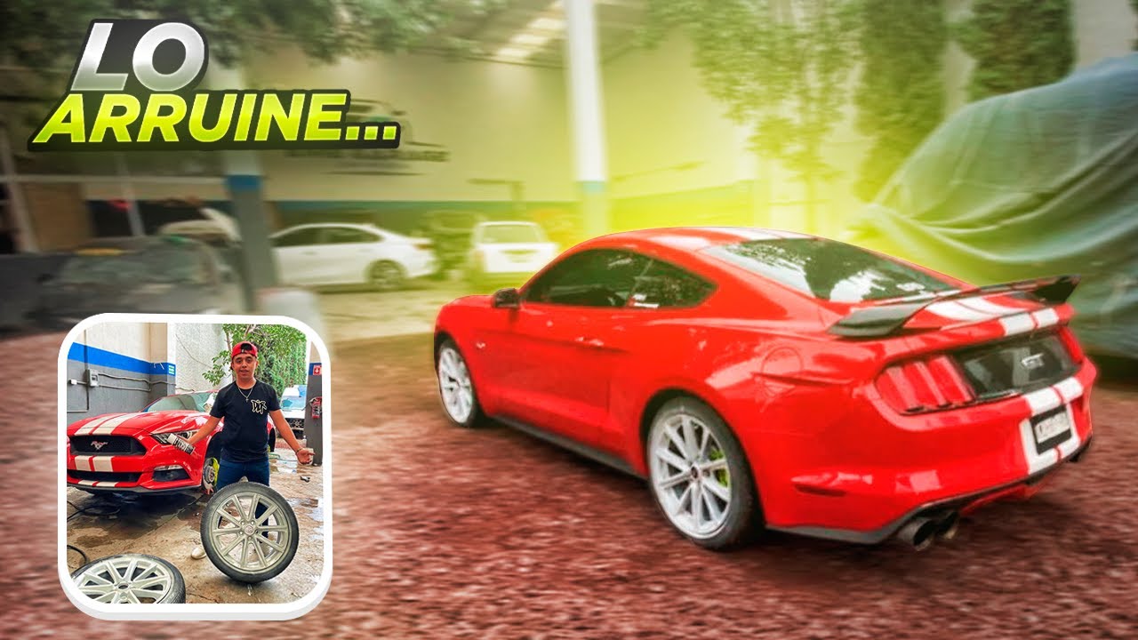 ARRUINE MI MI MUSTANG GT CON PLASTIDIP..? | NUEVOS RINER | GUS LOPEZ |