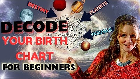 Decode Your Zodiac BIRTH CHART & Unlock your cosmic BLUEPRINT! Explained for beginners!