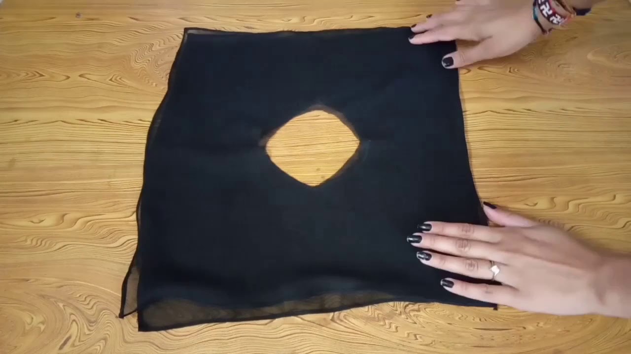 how to make square shape sleeves // ruffle square sleeves cutting in