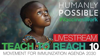 Teach to Reach 10: #VaccinesWork EPI at 50 #HumanlyPossible livestream in English (20 June 2024) Teach to Reach 10: #VaccinesWork EPI at 50 #HumanlyPossible livestream in English (20 June 2024)