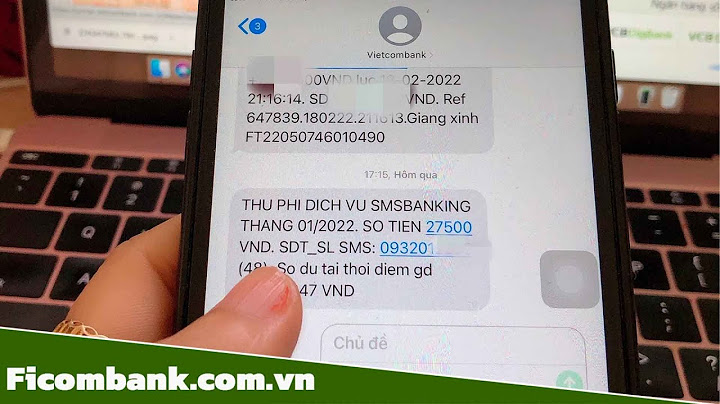 Cú pháp chuyển tiền Vietcombank SMS