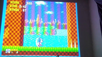 Sega Genesis Model 1 S-Video mod vs. composite mod