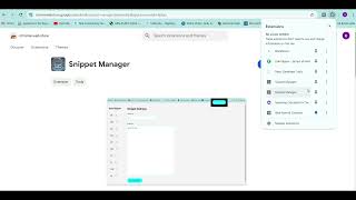 Snippet Manager