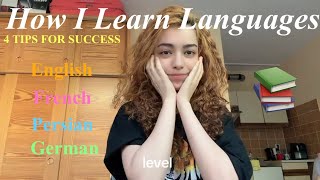 How I Learn Languages | 4 Tips For Success 📚