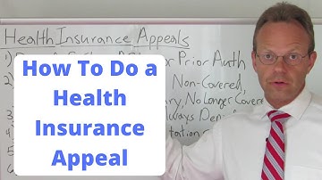 How to Appeal a Health Insurance Denial