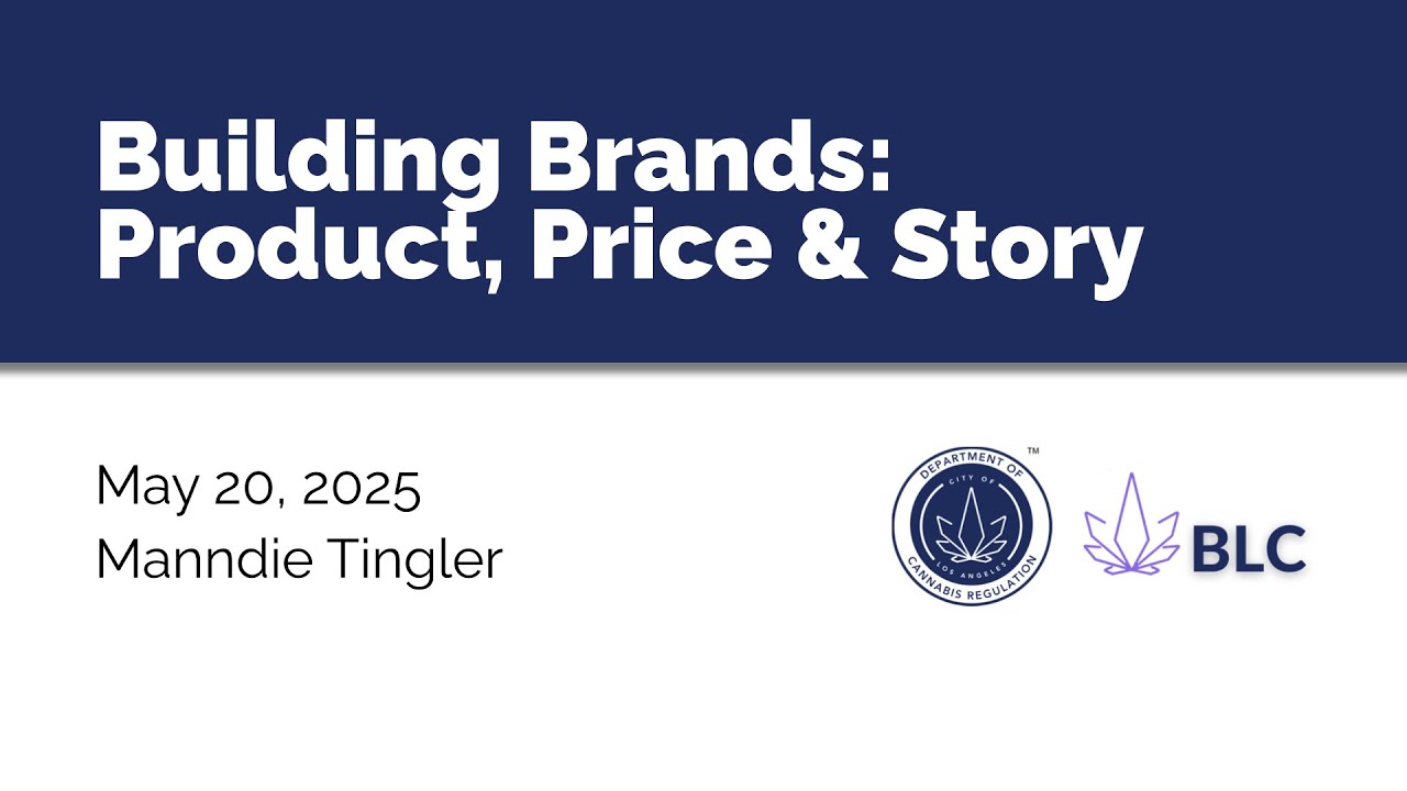 Building Brands: Product, Price & Story (5/20/2025)