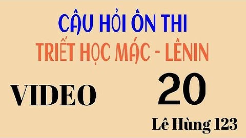 #[VB2] Câu 20 - Quy luật thống nhất và ĐT của các mặt đối lập. Ví dụ (chương 2)