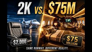 The 7 Levels of Private Jets Explained In few Minutes