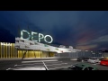 Медиафасад  для торгового центра «DEPO»