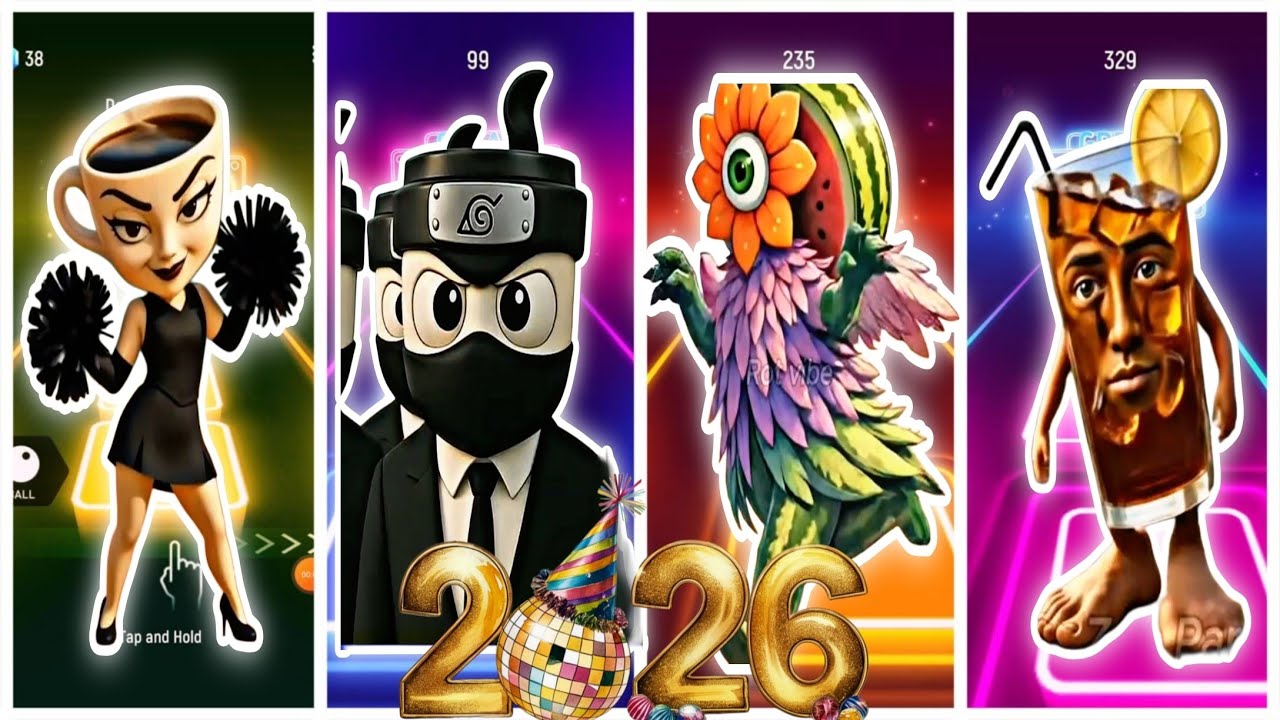 Tiles hop dansing. Italian brainrot dansing to the tiles hop. Who is better? 