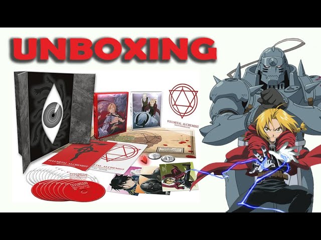  Fullmetal Alchemist Brotherhood Box Set 1 Blu-ray : Movies & TV