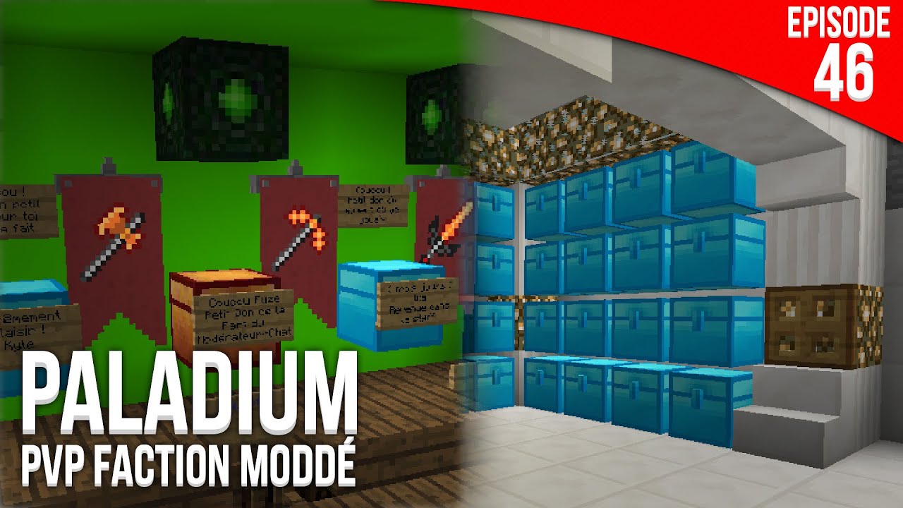 MA NOUVELLE BASE ! - Episode 46 | PvP Faction Moddé - Paladium S4 - YouTube